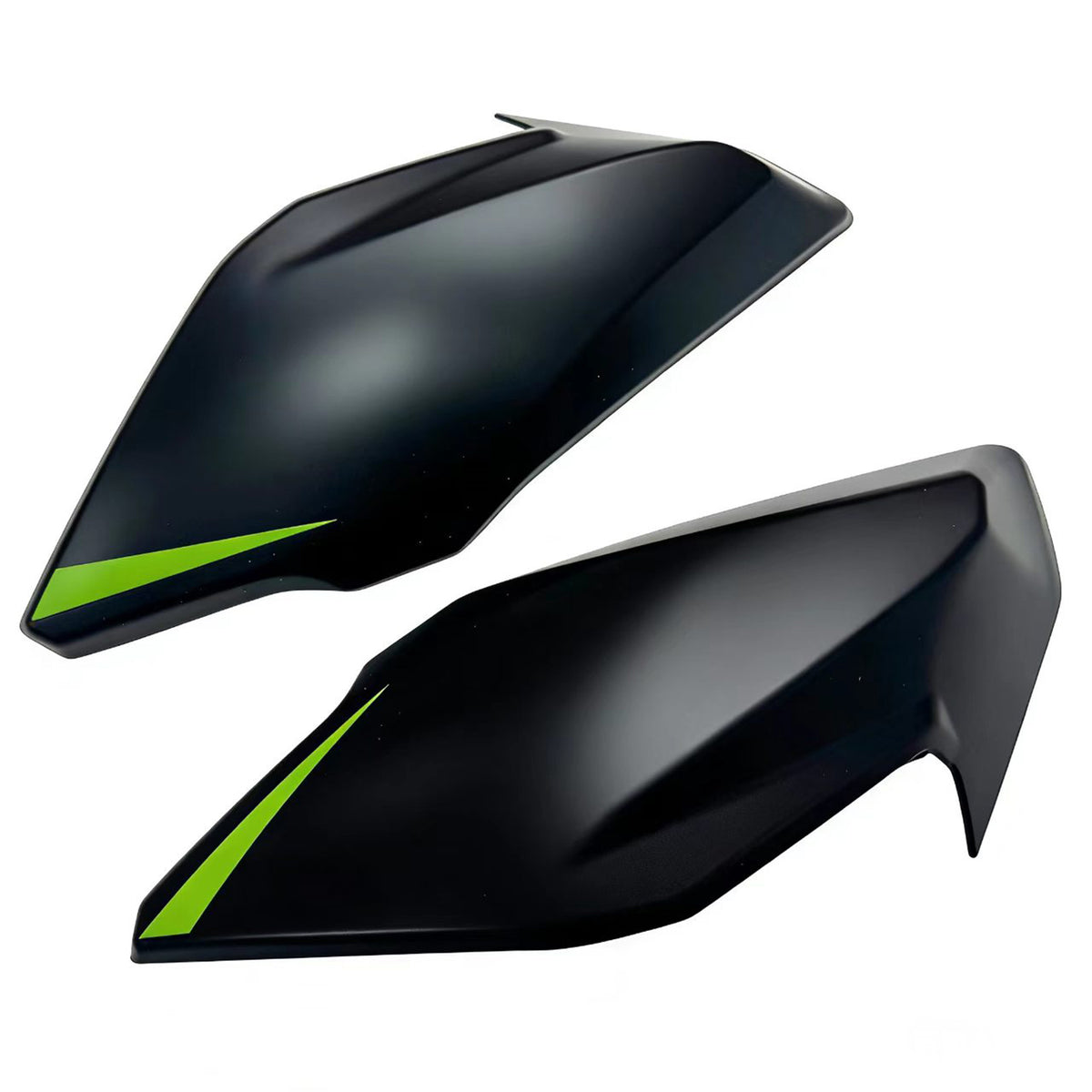 Amotopart 2017-2019 Kawasaki Z650 Black Green Fairing Kit