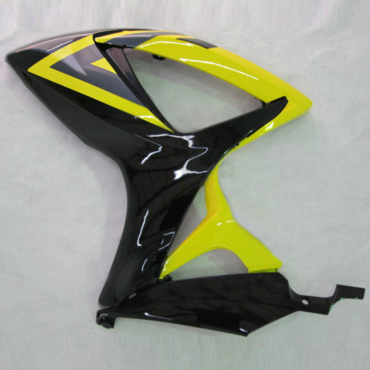 Amotopart 2006–2007 Suzuki GSX-R600 750 K6 Grau Schwarz Gelb Weiß Verkleidungsset