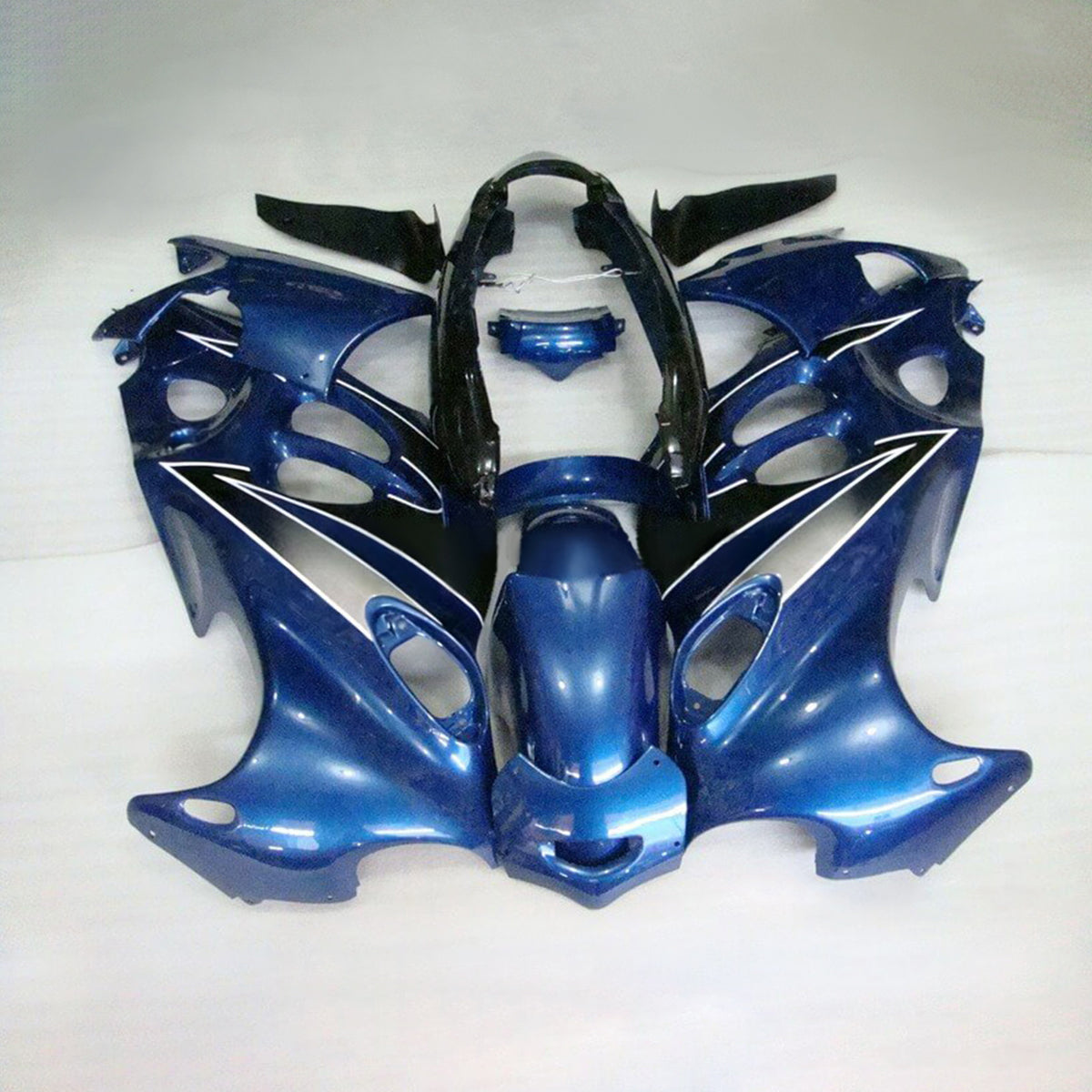 Amotopart 2003-2006 Suzuki Katana GSXF600 GSXF750 Blue Black Fairing Kit