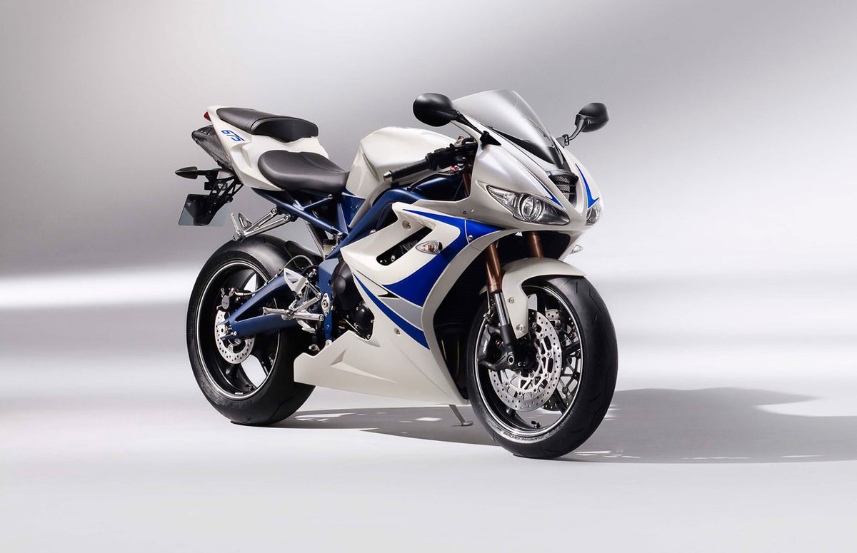 Amotopart 2009-2012 Triumph Daytona 675 blauw wit zwart kuipset