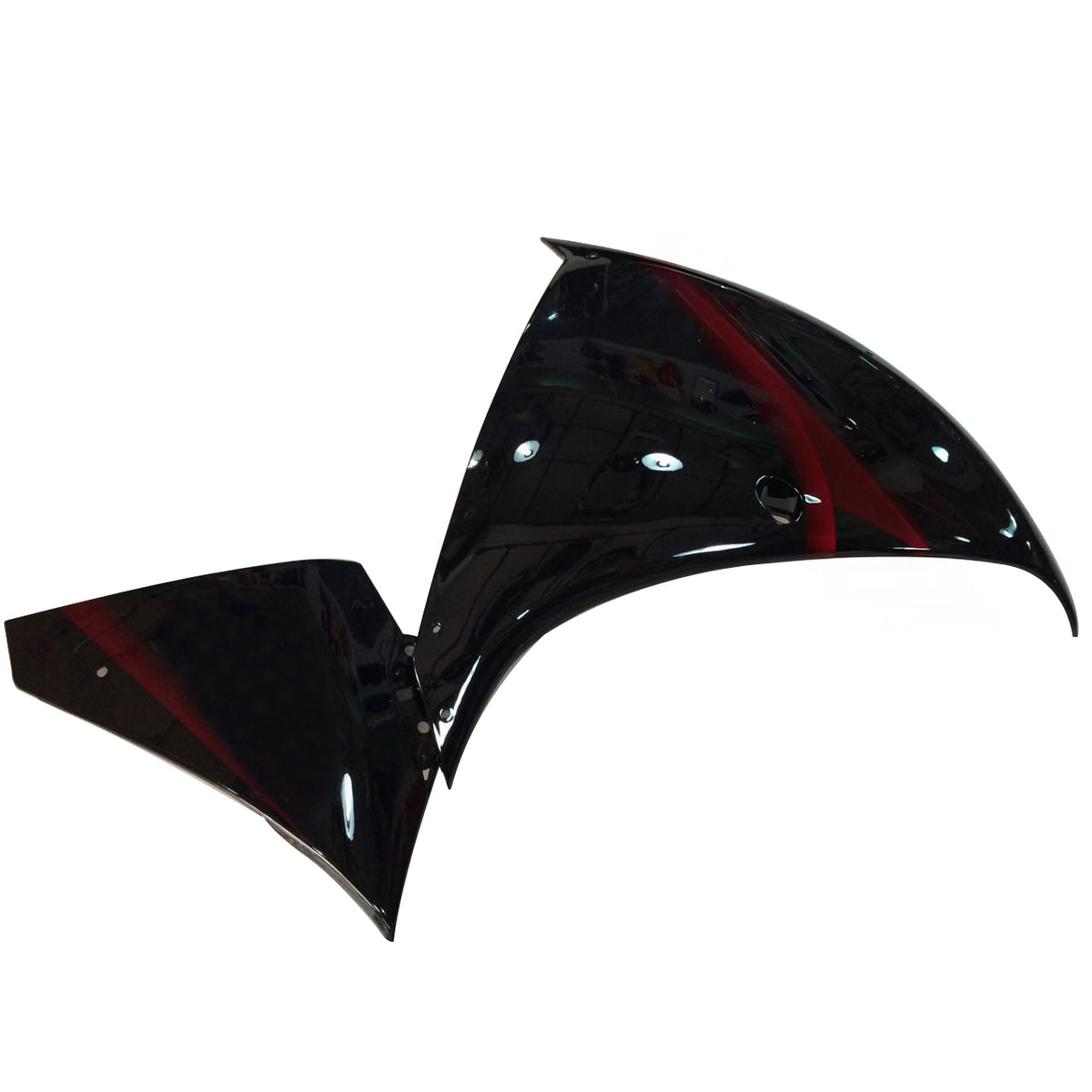 Kit carena Amotopart 2012-2014 Yamaha YZF-R1 rosso bianco nero