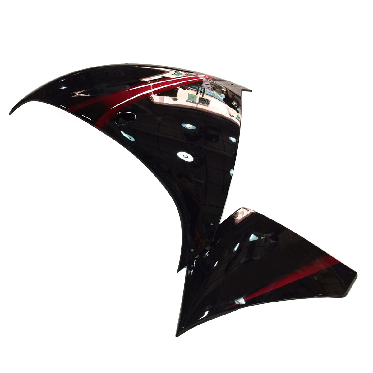 Kit carena Amotopart 2012-2014 Yamaha YZF-R1 rosso bianco nero