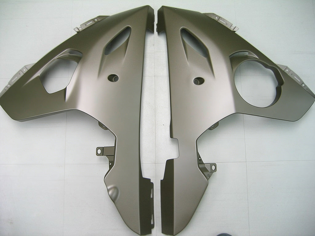 Amotopart 2005 Yamaha YZF-R6 Gråsvart Fairing Kit