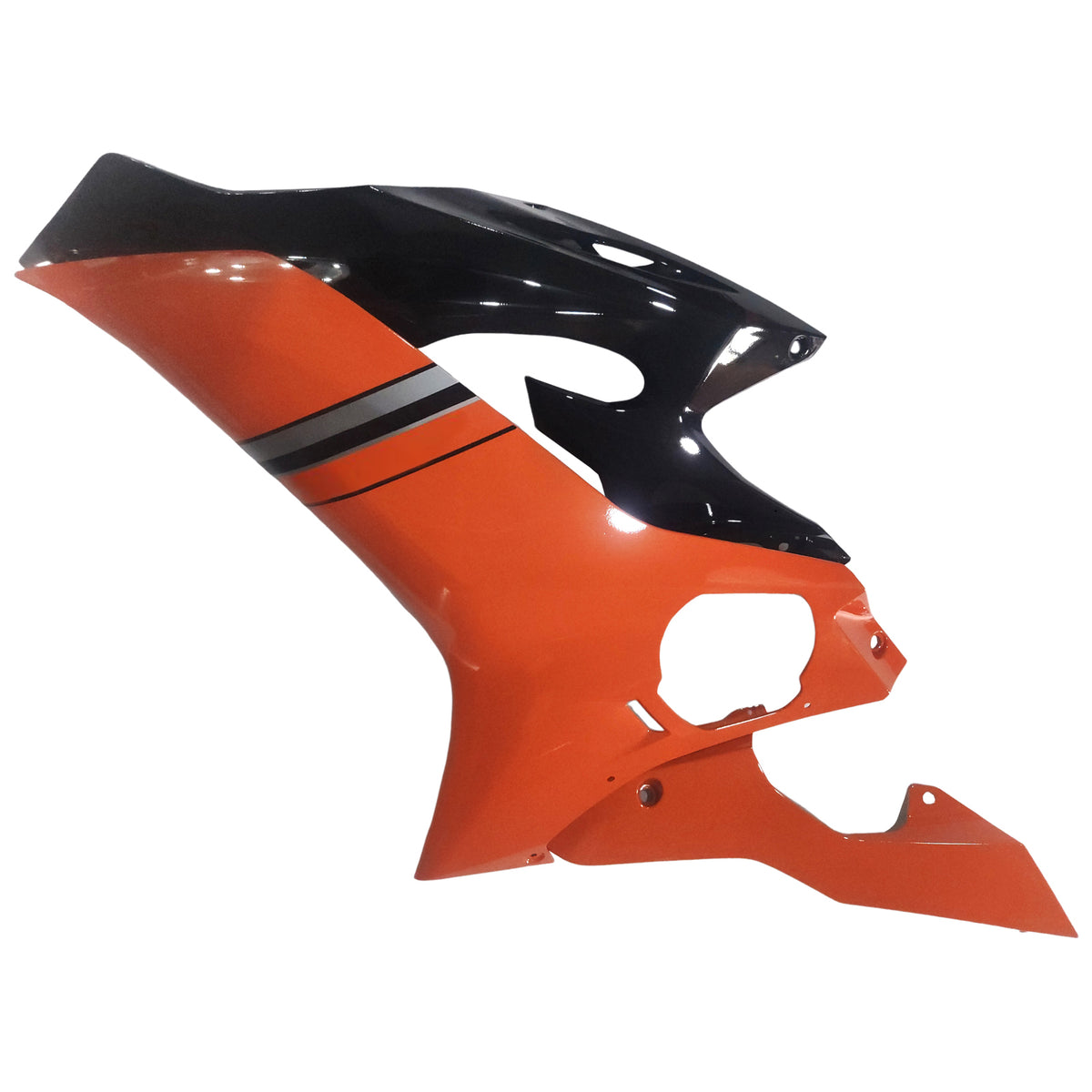 Amotopart 2017–2023 Yamaha YZF-R6 Schwarz Orange Weiß Rot Verkleidungsset