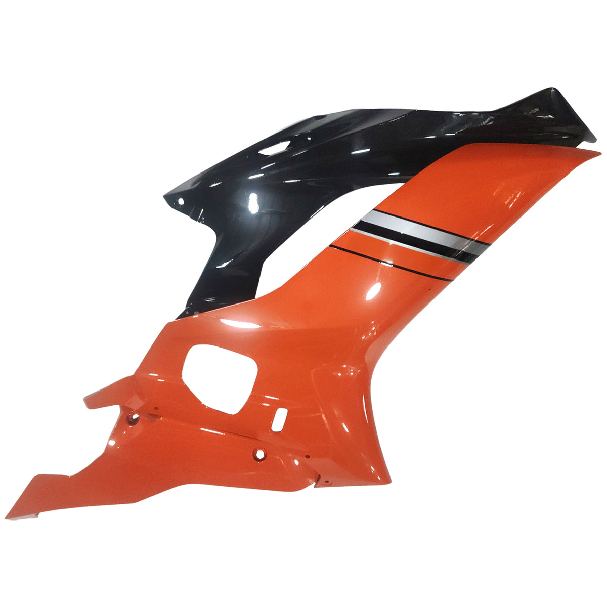 Amotopart 2017–2023 Yamaha YZF-R6 Schwarz Orange Weiß Rot Verkleidungsset