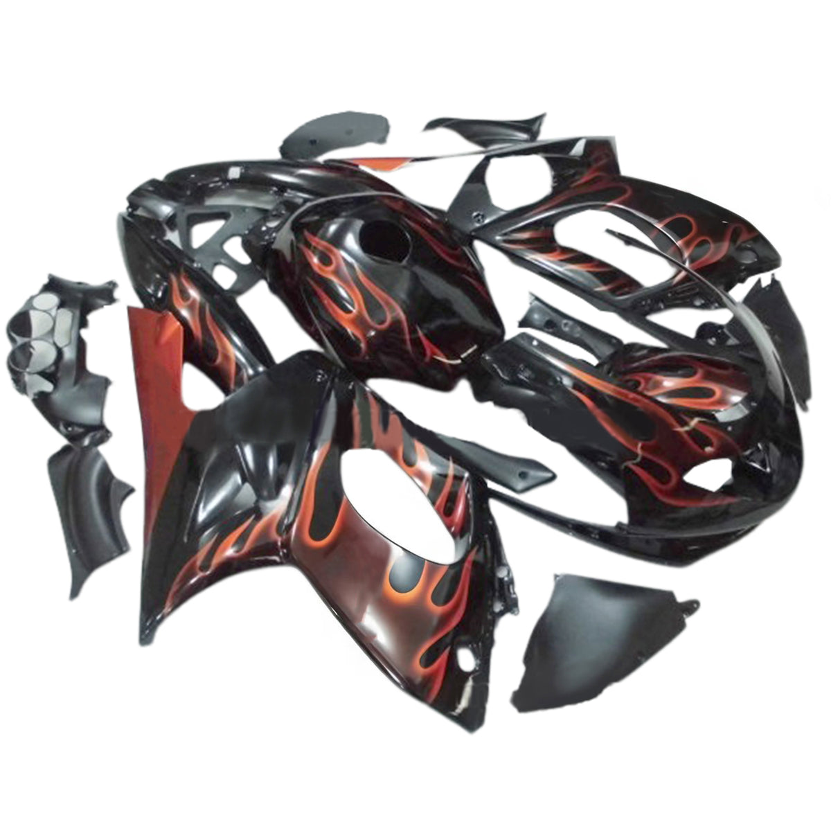Amotopart 1996-2007 Yamaha YZF 600R Thundercat Black Red White Grey Kiting Kit