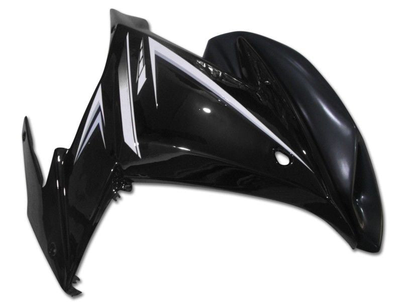 Amotopart 2009–2015 Yamaha FZ6R schwarzes Verkleidungsset
