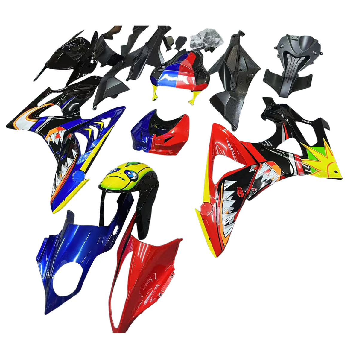 Amotopart 2009-2014 BMW S1000RR Red Blue Fairing Kit