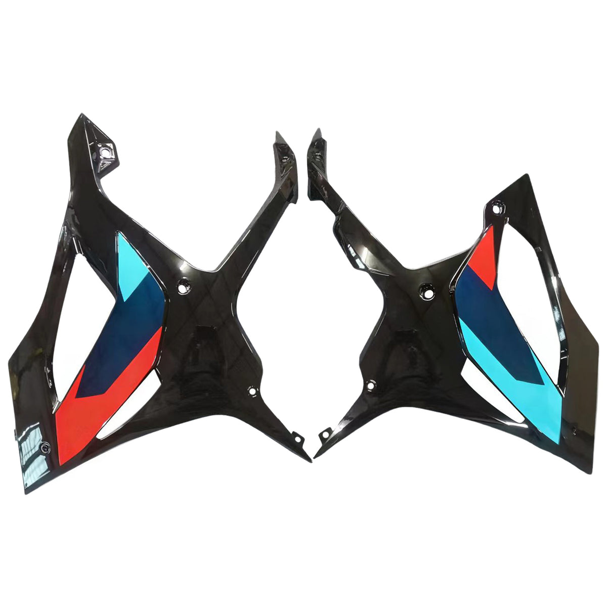 Amotopart 2019-2022 BMW M1000RR S1000RR White Red Black Fairing Kit