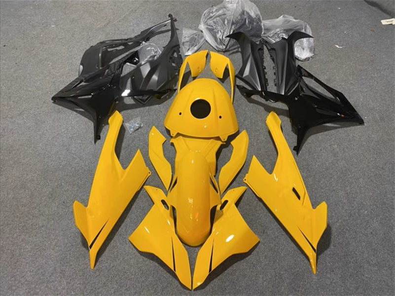 Amotopart 2019-2022 BMW M1000RR S1000RR Yellow Fairing Kit
