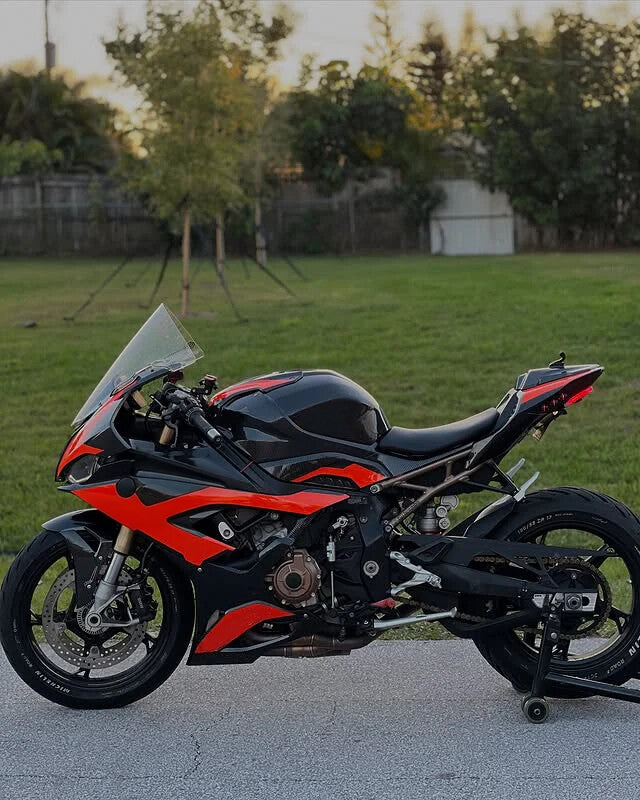 Amotopart 2019-2022 BMW M1000RR S1000RR Black Orange Fairing Kit