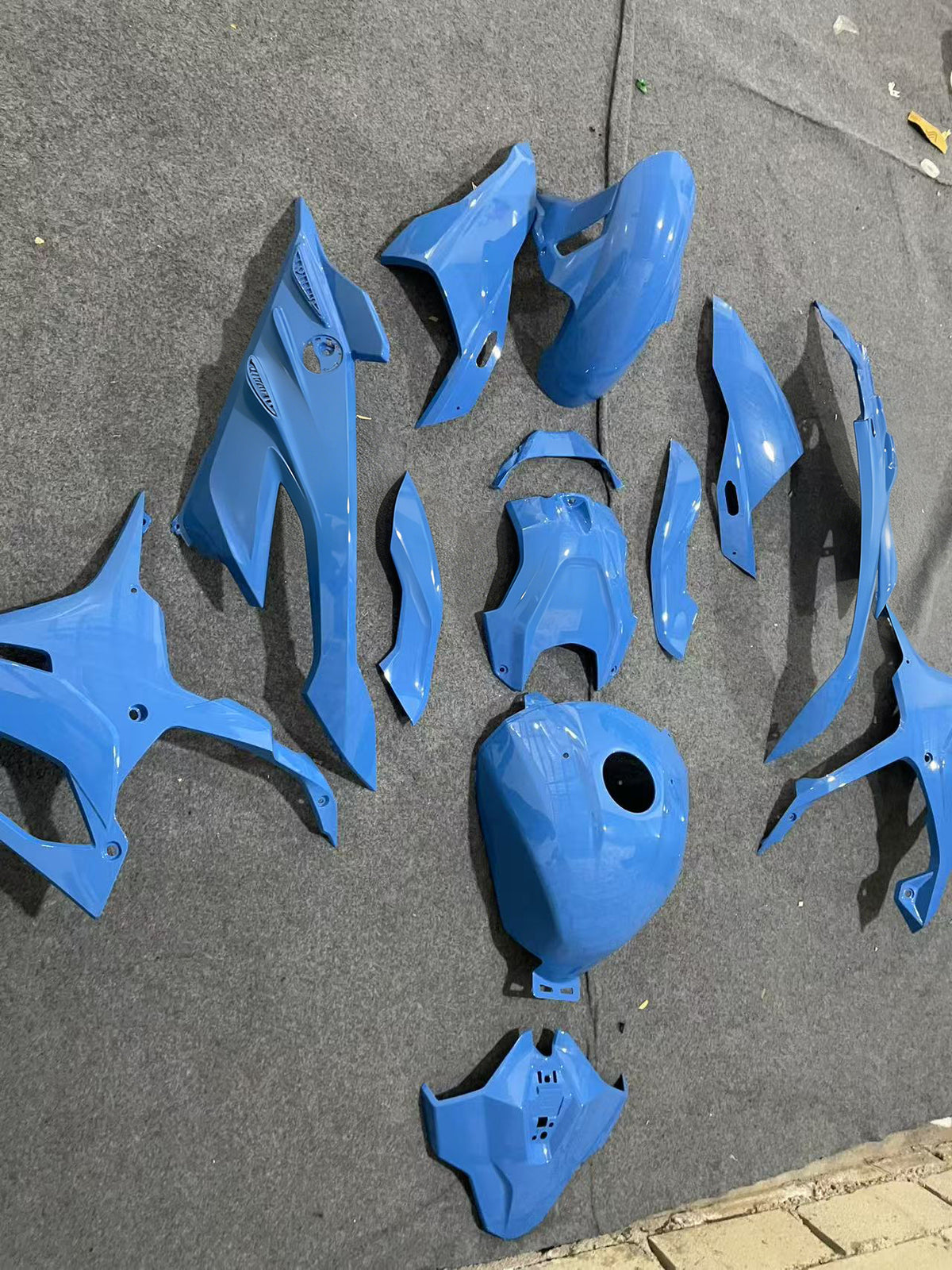 Amotopart 2023-2024 BMW S1000RR Blue Fairing Kit