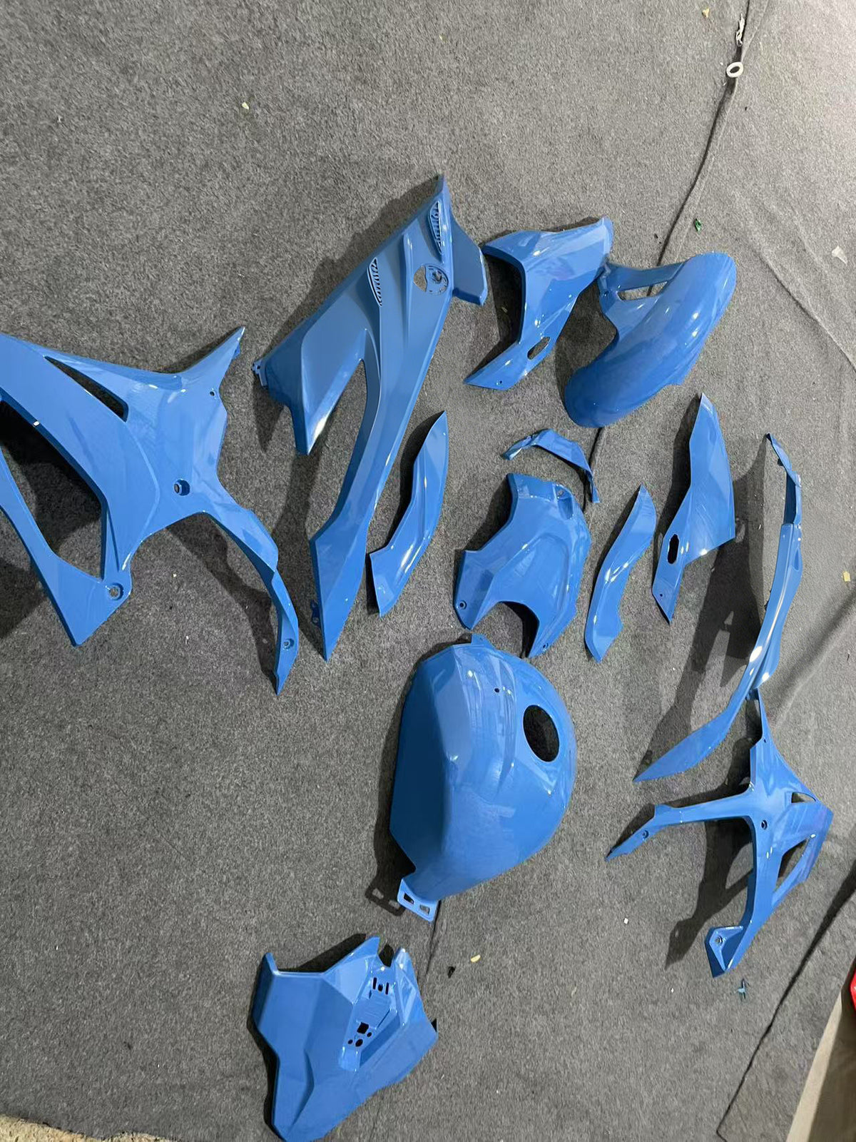 Amotopart 2023-2024 BMW S1000RR Blue Fairing Kit
