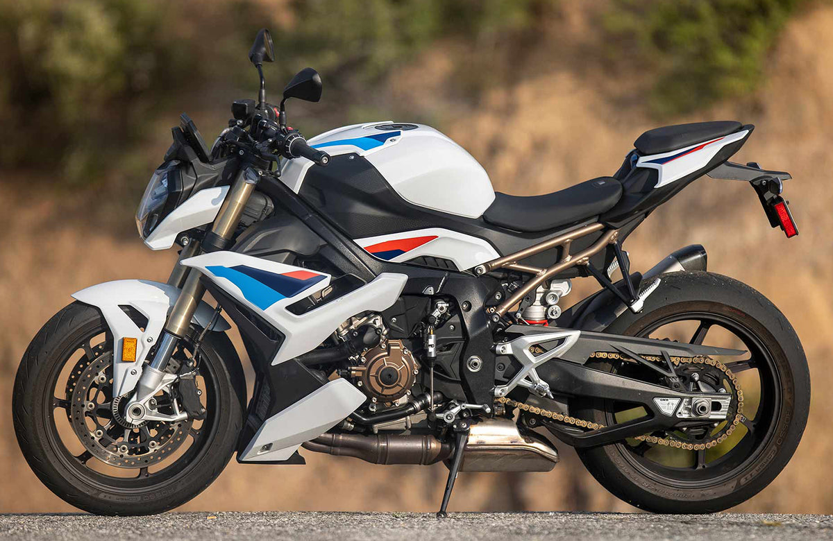 Amotopart 2021–2025 BMW S1000R weißes Verkleidungsset