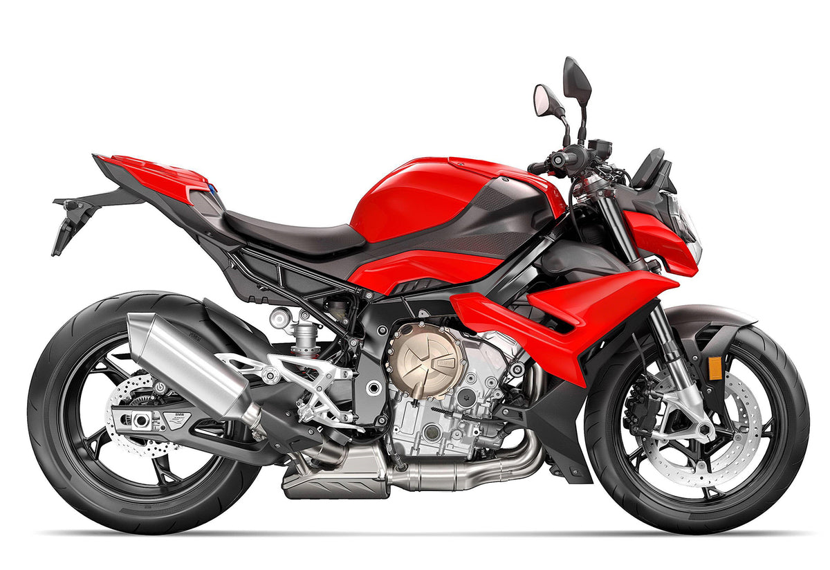 Amotopart 2021–2025 BMW S1000R rotes Verkleidungsset
