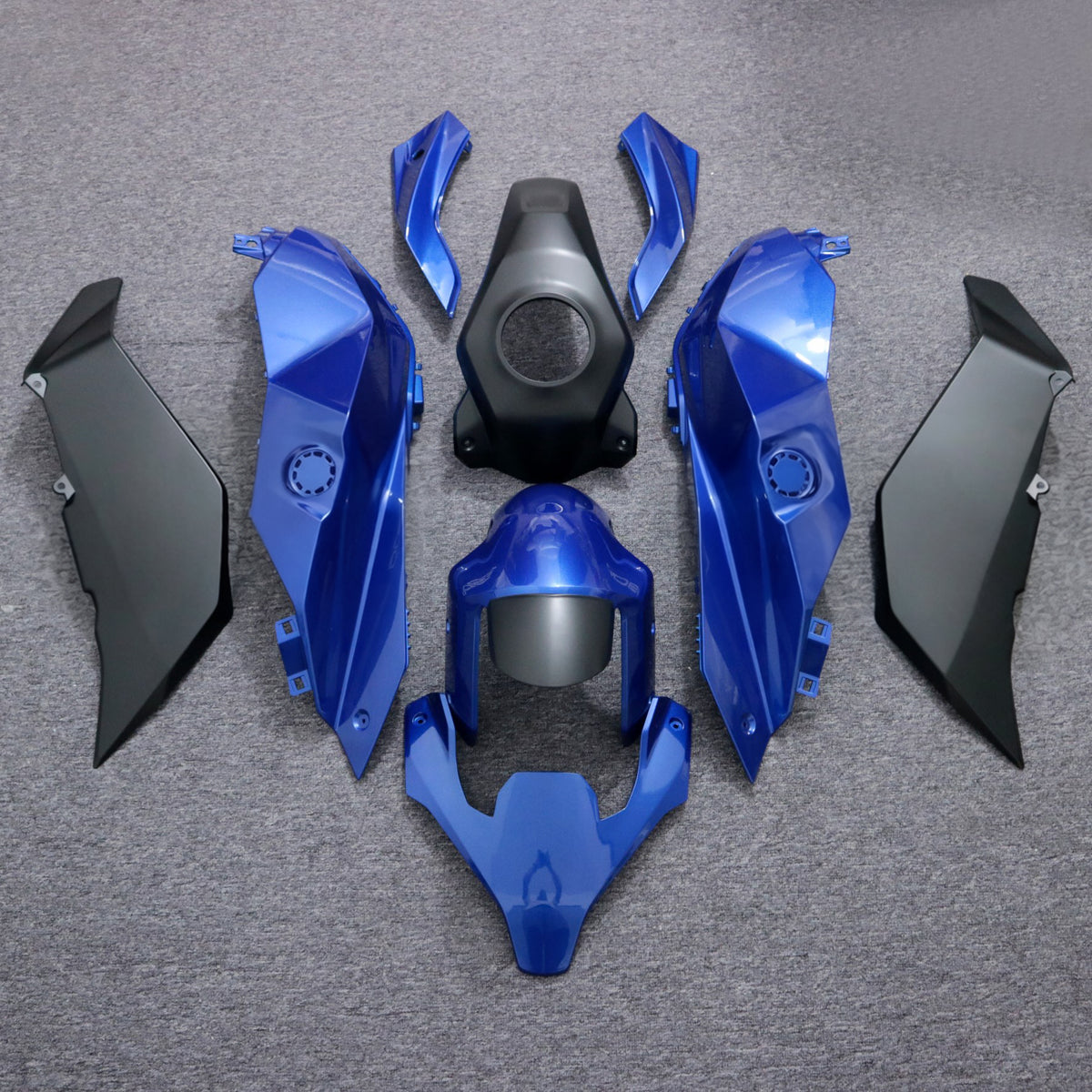 Amotopart 2021-2024 BMW F900XR Modrá Černá Sada kapotáže