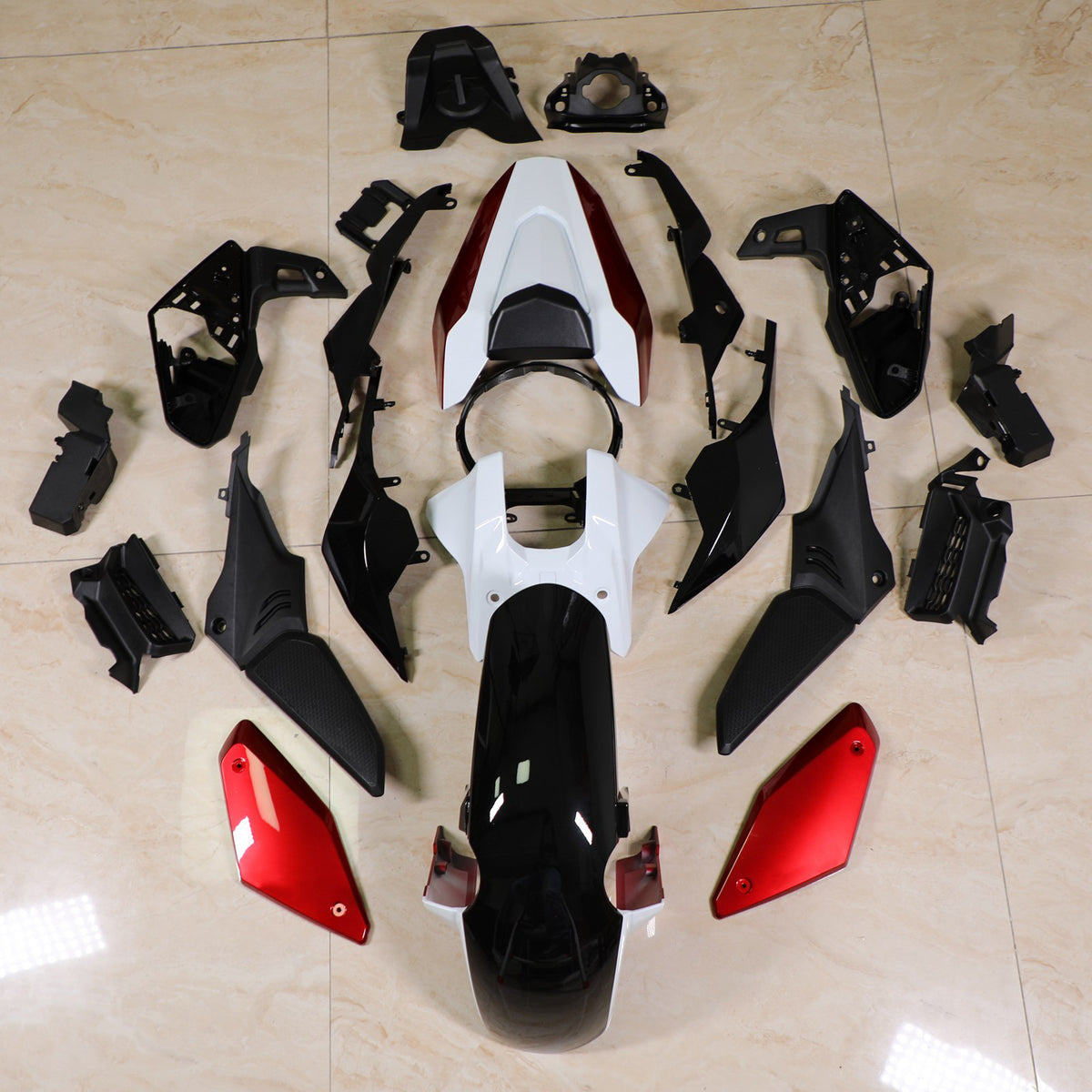 Amotopart 2019–2020 Honda CB650R schwarzes Verkleidungsset