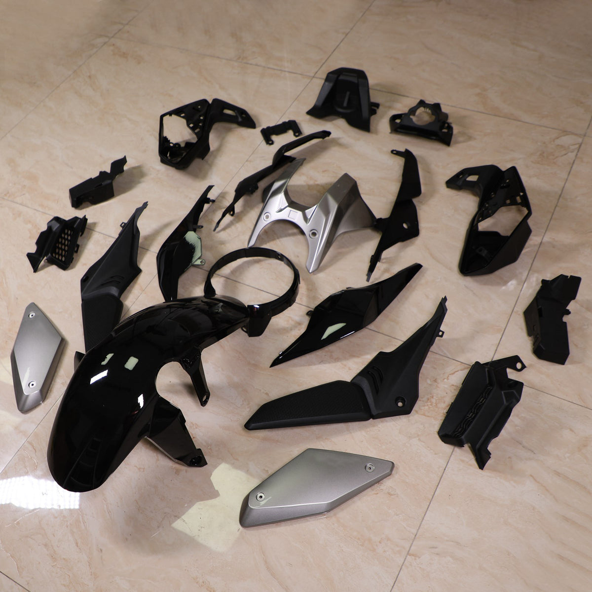 Amotopart 2019-2020 Honda CB650R Black Fairing Kit