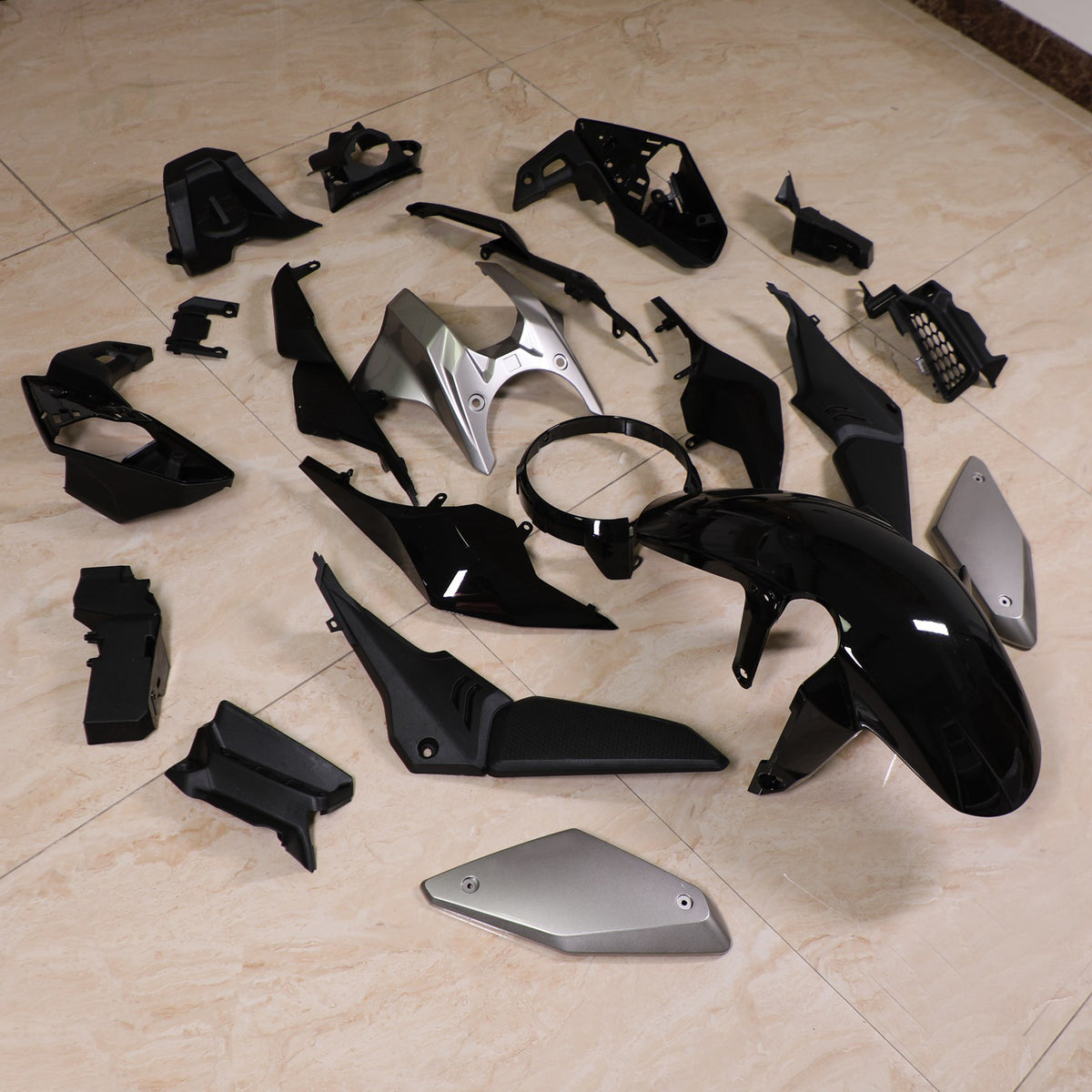 Amotopart 2019-2020 Honda CB650R Black Fairing Kit
