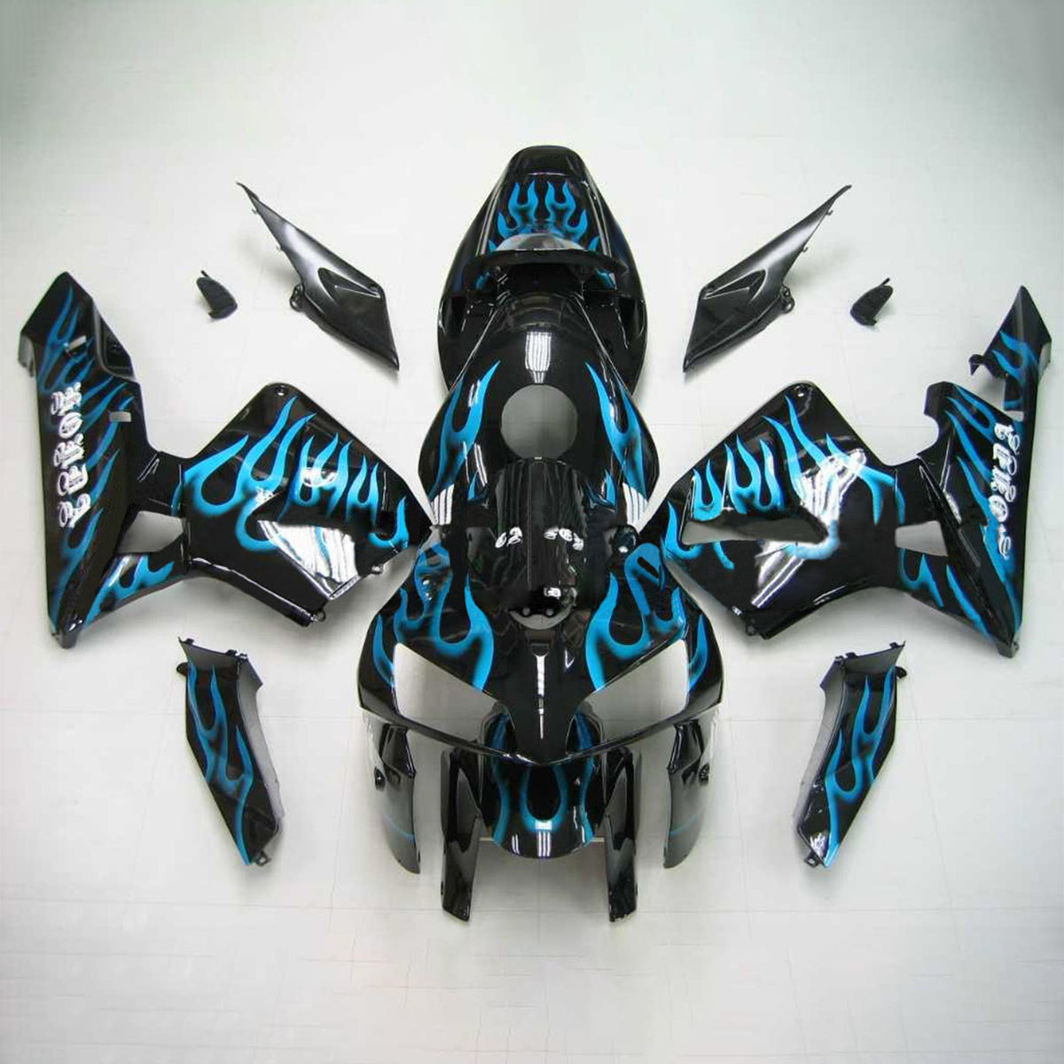 Zestaw owiewek Amotopart 2005-2006 do Hondy CBR600RR F5 w kolorze czarnym