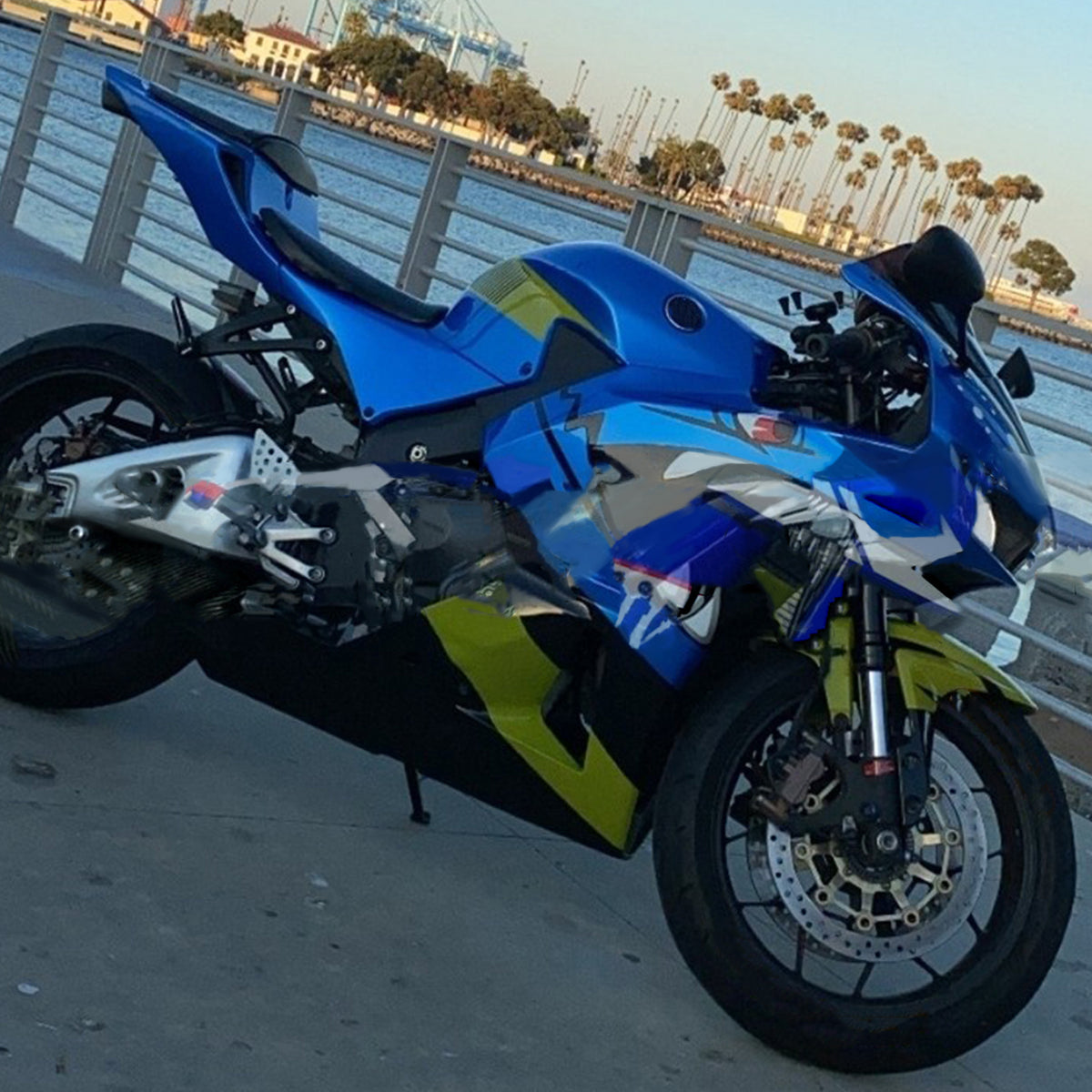 Amotopart 2013-2026 Honda CBR600RR F5 blauwgroene kuipset