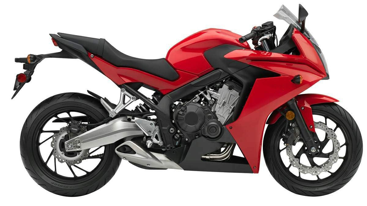 Amotopart 2017-2019 Honda CBR650F Black Red Fairing Kit