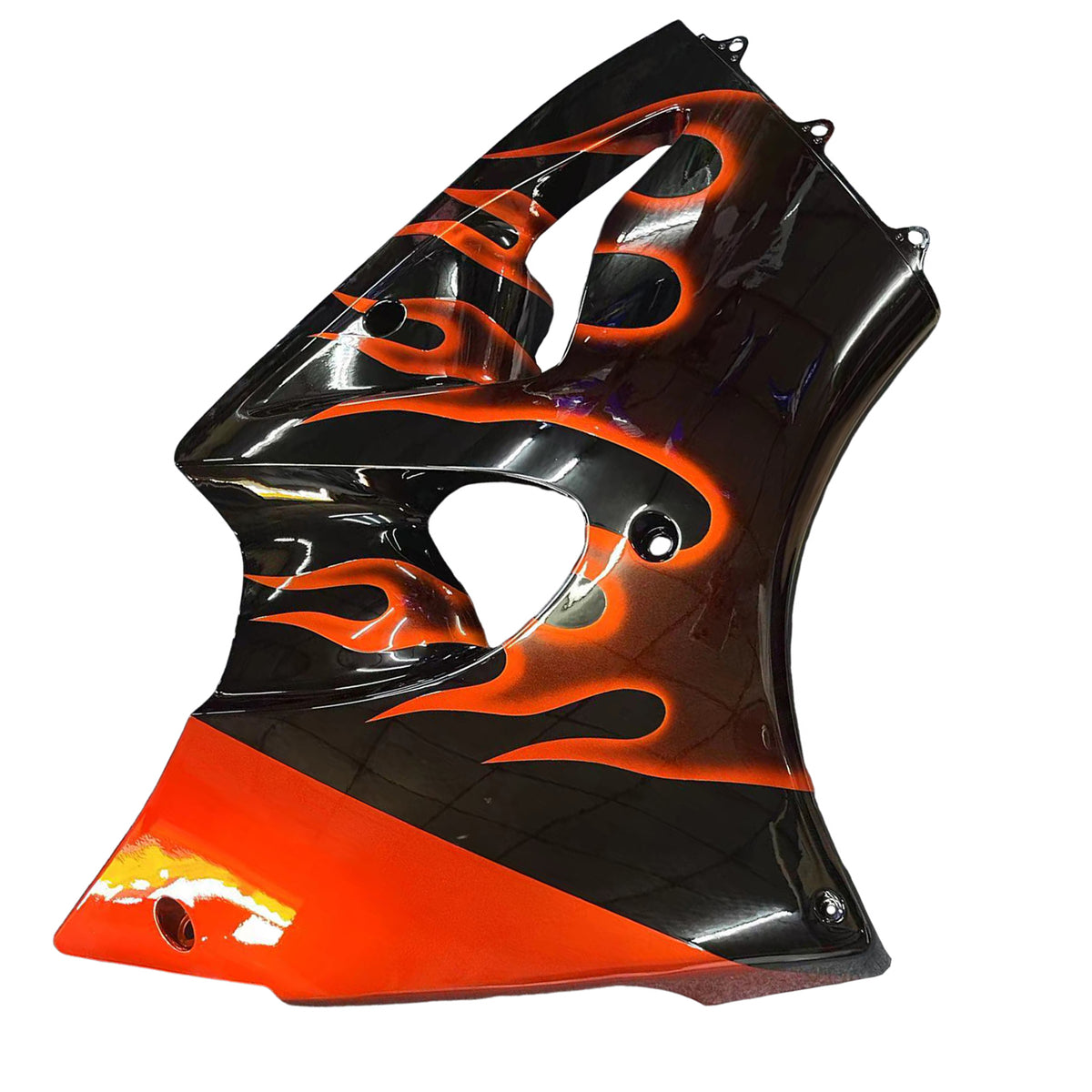 Amotopart 2000-2002 2005-2008 Kawasaki ZX-6R 636 ZZR600 Black White Red Fairing Kit