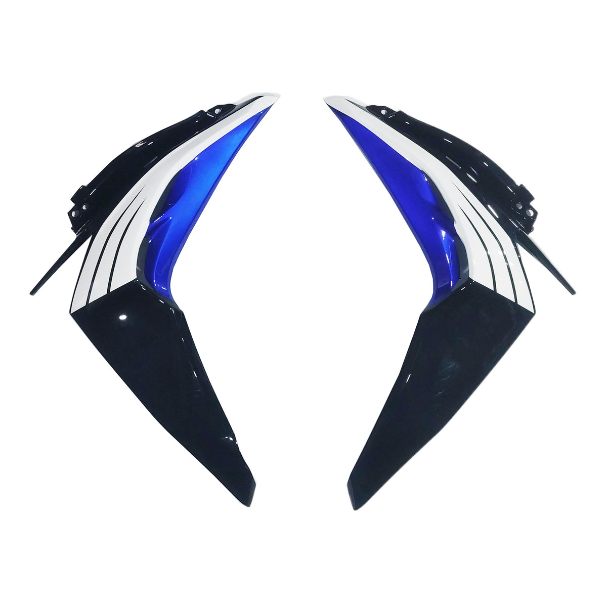 Amotopart 2014-2017 Kawasaki Z1000 Blue Black White Fairing Kit
