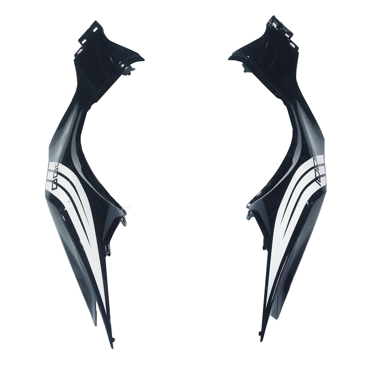 Amotopart 2014-2017 Kawasaki Z1000 Blue Black White Fairing Kit