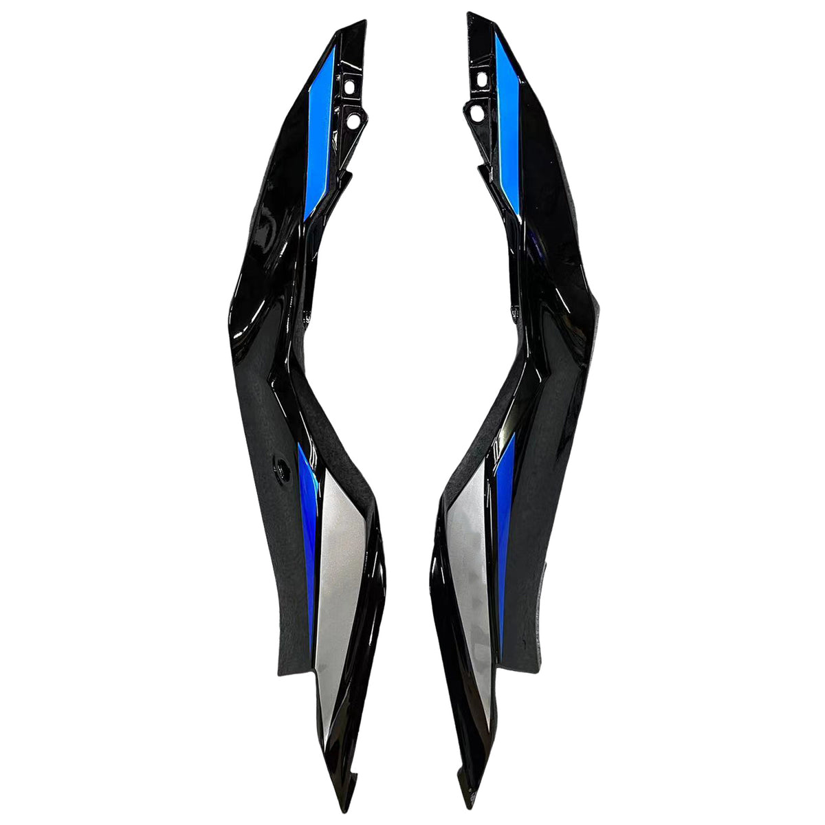 Amotopart 2019-2026 Kawasaki Ninja ZX-25R Gray Black Blue Fairing Kit