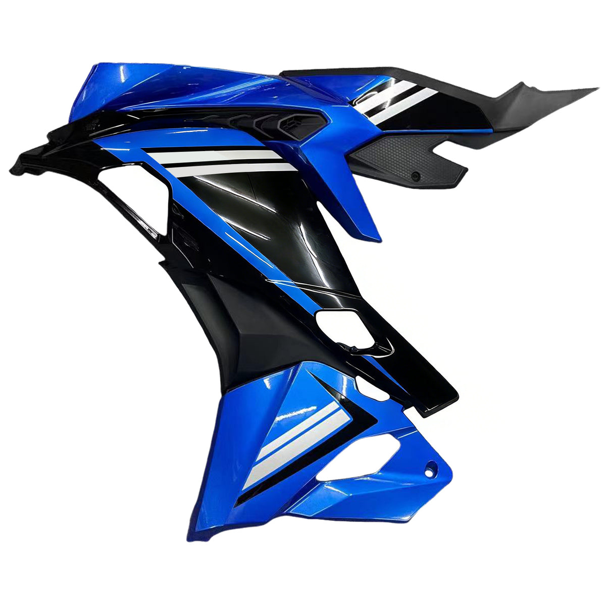 Amotopart 2019-2026 Kawasaki Ninja ZX-25R Gray Black Blue Fairing Kit