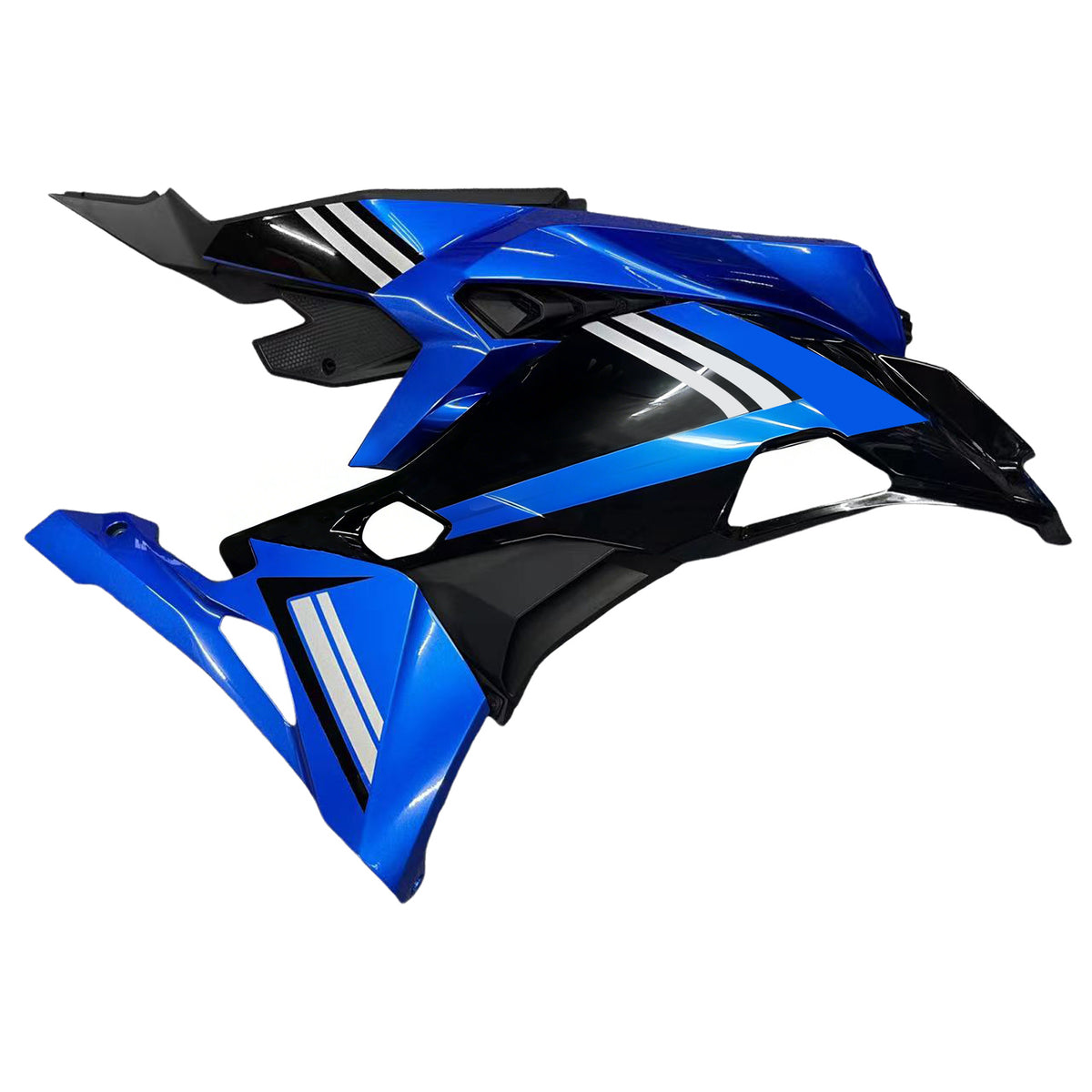 Amotopart 2019-2026 Kawasaki Ninja ZX-25R Gray Black Blue Fairing Kit