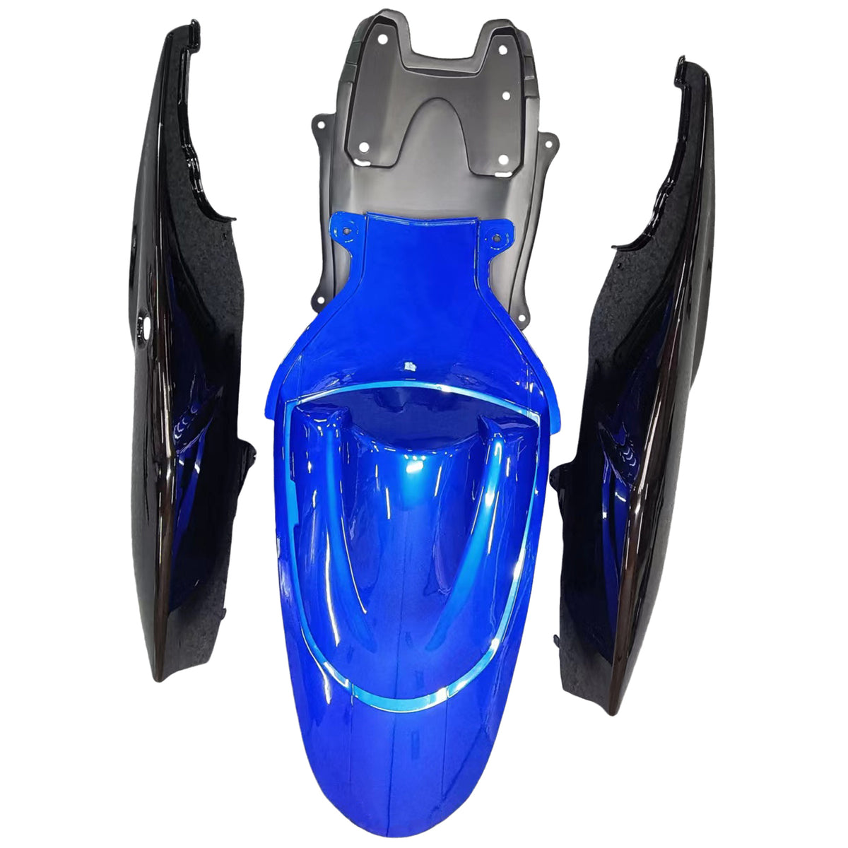 Amotopart 2006–2007 Suzuki GSX-R600 750 Blau Weiß Schwarz Verkleidungsset