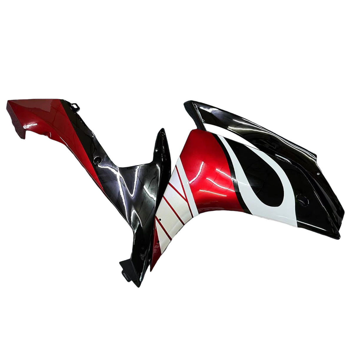 Amotopart 2007-2008 Yamaha YZF-R1 White Black Red Fairing Kit