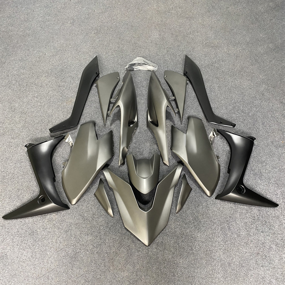 Kit carena Amotopart 2019-2021 Yamaha TMAX560 grigio nero