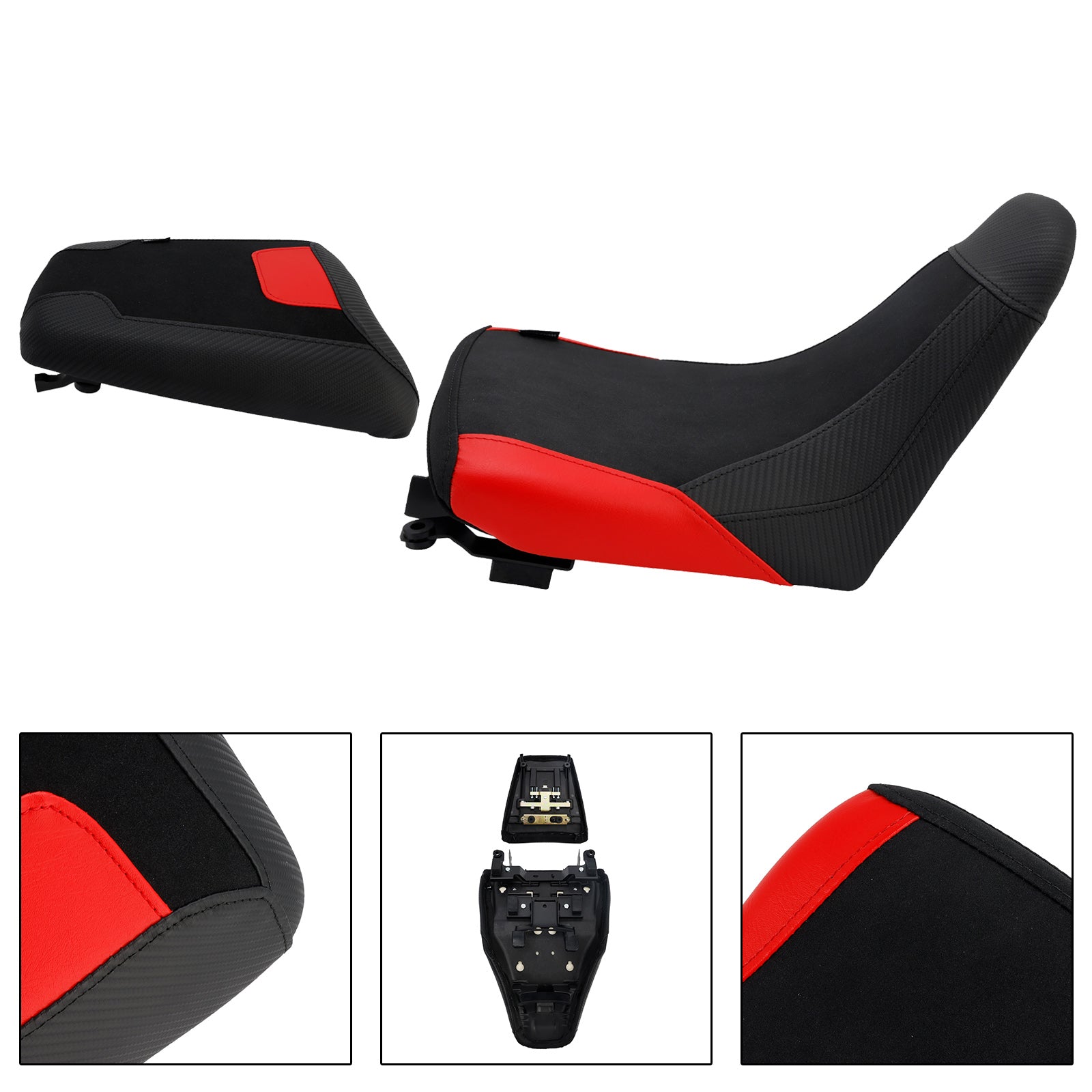 23-25 Suzuki V-Strom Dl1050 Front&Rear Raider Cushion Kit Lower Fit Red
