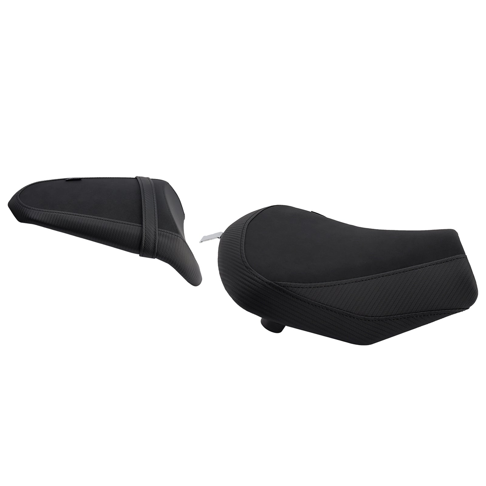 17-25 Kawasaki Ninja 650 Z650 Forhjul&REar Raider passagerpudesæt, sort