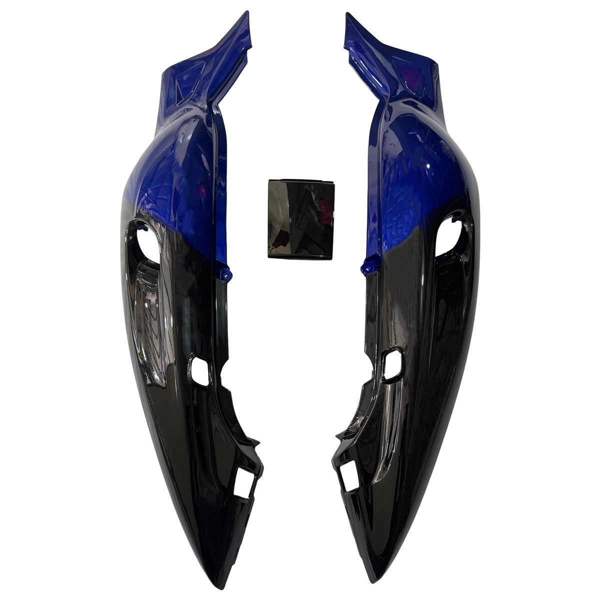 Amotopart 1996–2007 Yamaha YZF 600R Thundercat Schwarz Weiß Blau Grau Verkleidungsset