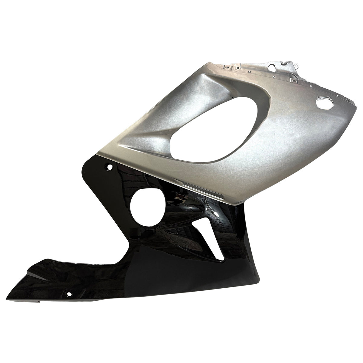 Amotopart 1996–2007 Yamaha YZF 600R Thundercat Schwarz Weiß Blau Grau Verkleidungsset