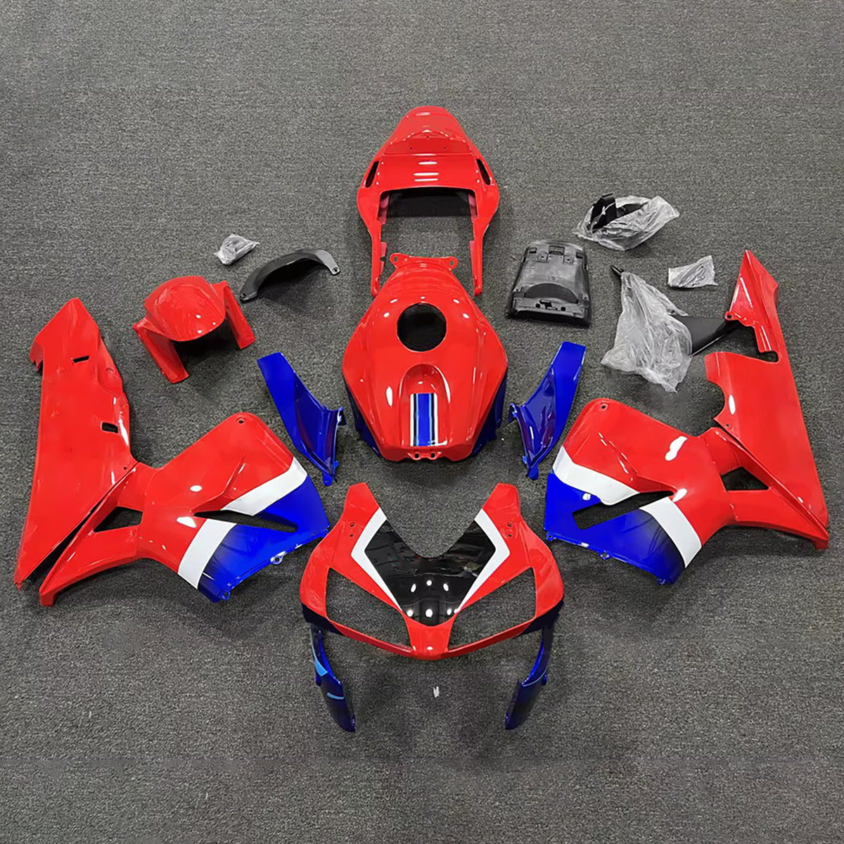 Amotopart 2003-2004 Honda CBR600RR F5 Red Fairing Kit