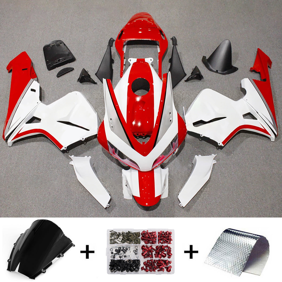Amotopart 2003-2004 Honda CBR600RR F5 witrode kuipset