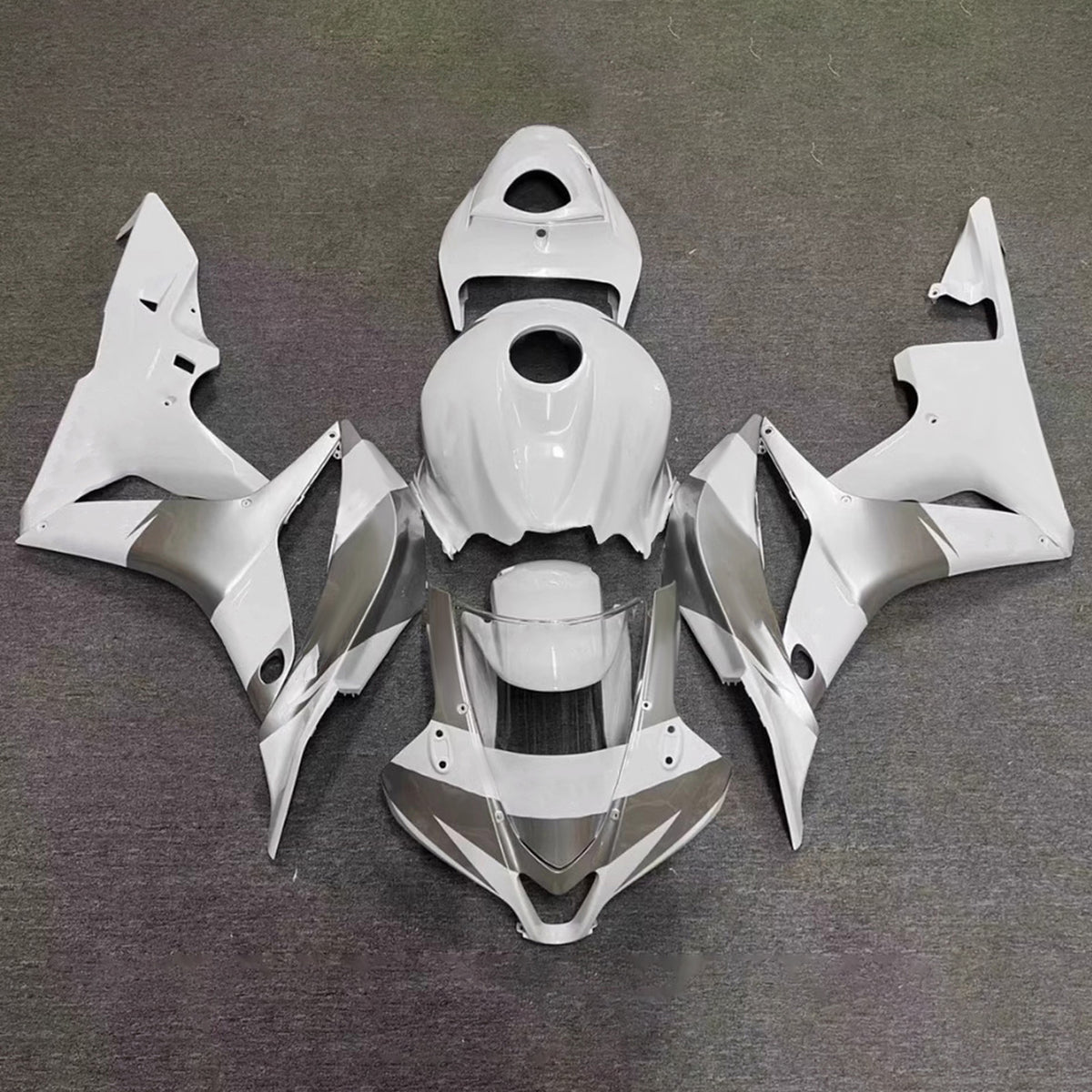 Sada kapotáže Amotopart 2007-2008 Honda CBR600RR F5 White
