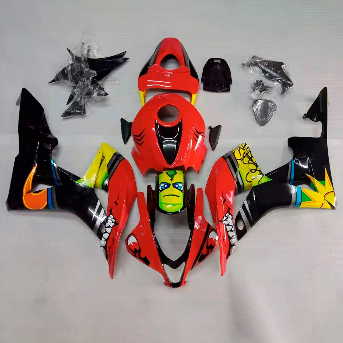 Amotopart 2007-2008 Honda CBR600RR F5 rode kuipset