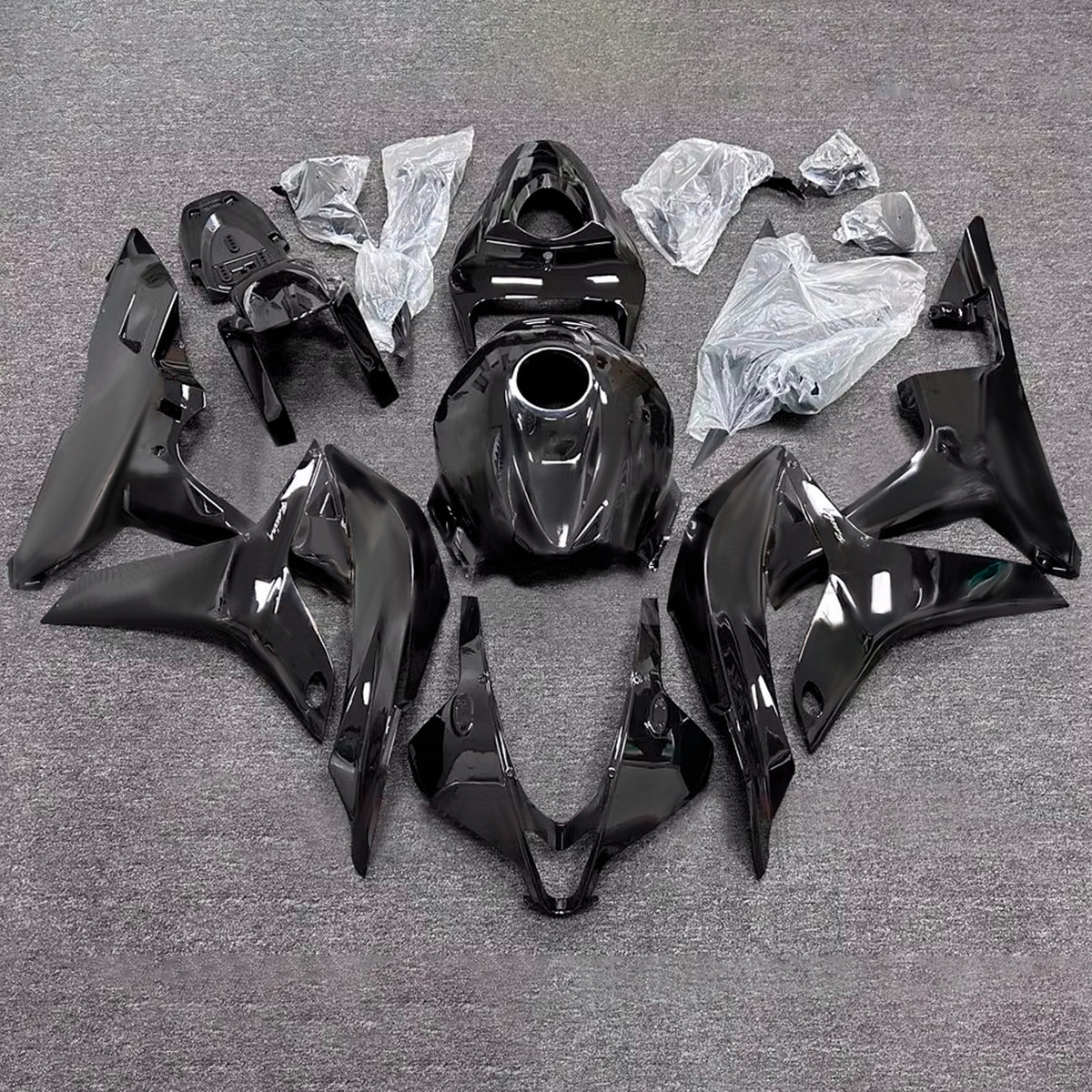 Amotopart 2007-2008 Honda CBR600RR F5 zwarte kuipset