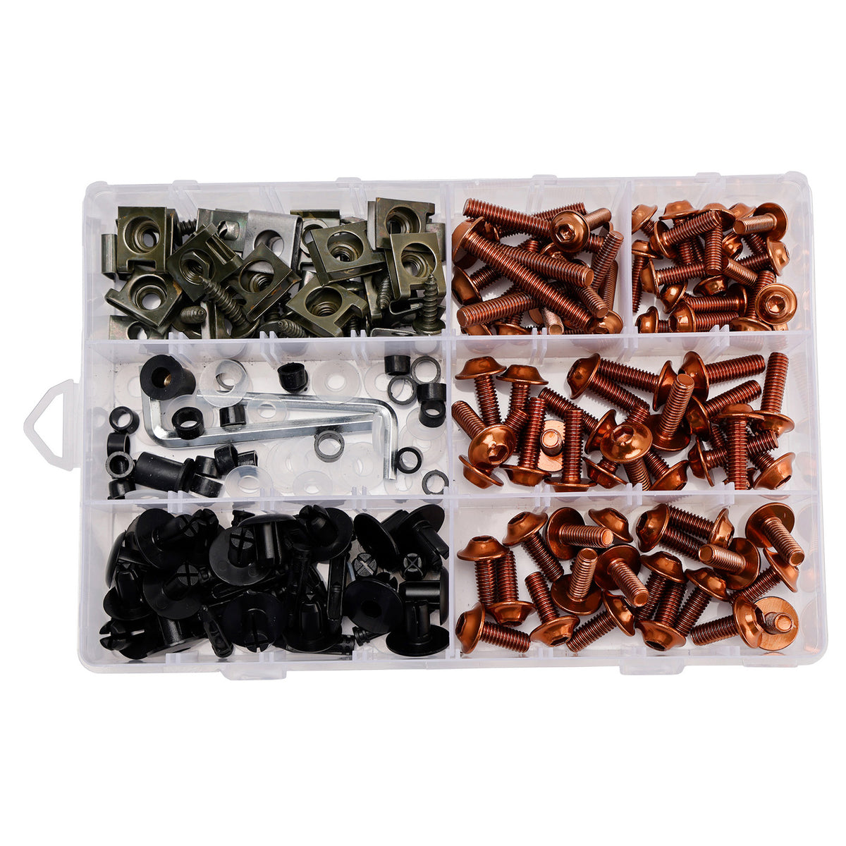 Amotopart 2007-2008 Honda CBR600RR F5 zwart oranje kuipset