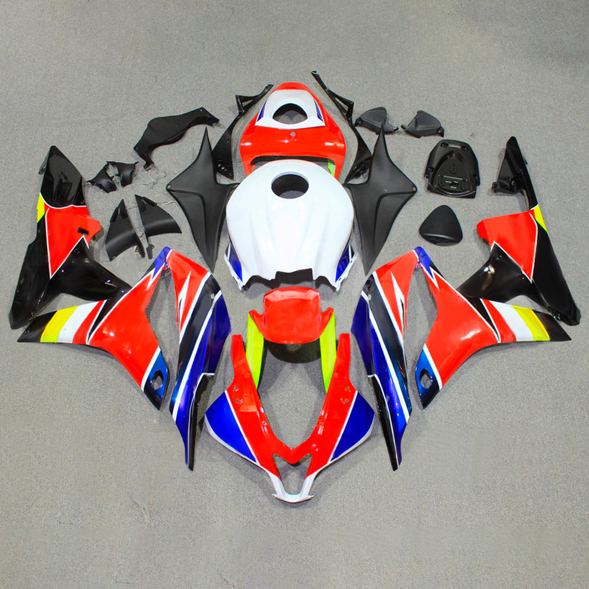 Amotopart 2007-2008 Honda CBR600RR F5 Red Fairing Kit