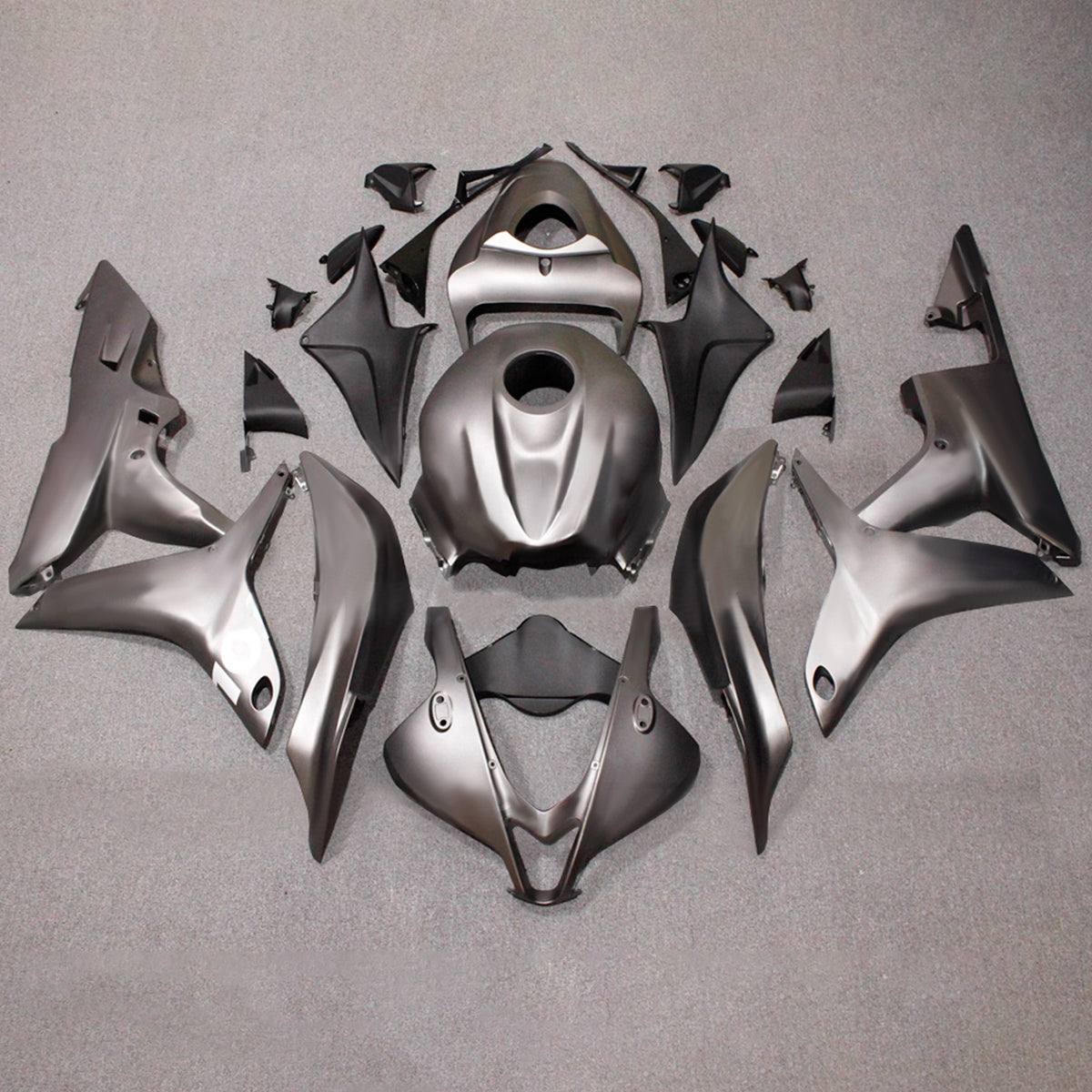 Amotopart 2007–2008 Honda CBR600RR F5 Silber Verkleidungsset