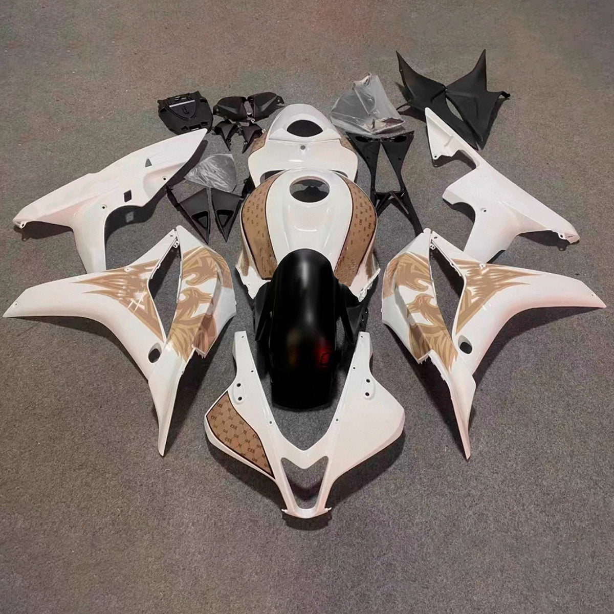 Sada kapotáže Amotopart 2007-2008 Honda CBR600RR F5 White