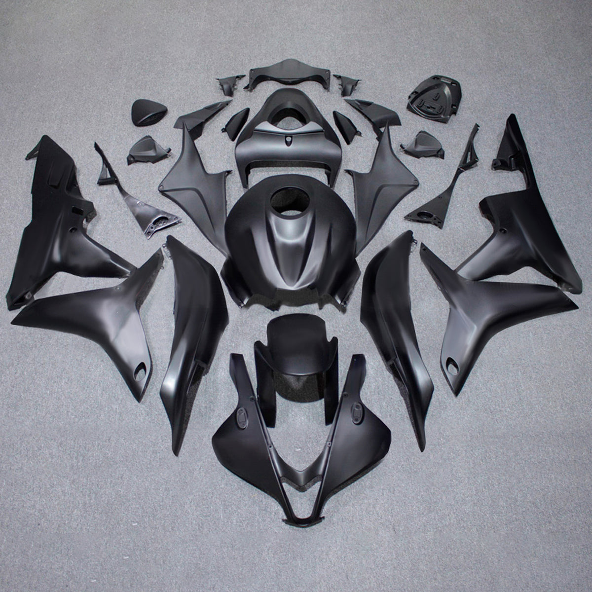 Amotopart 2007-2008 Honda CBR600RR F5 Black Fairing Kit
