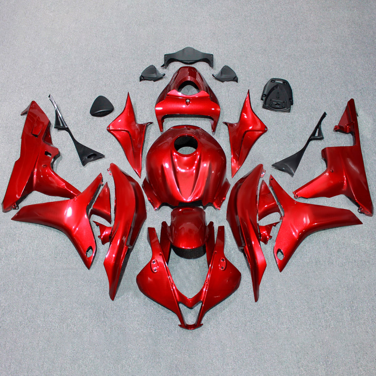 Amotopart 2007–2008 Honda CBR600RR F5 rotes Verkleidungsset